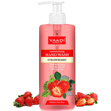 Vaadi Herbal Moisturizing Strawberry Hand Wash - 250 ml
